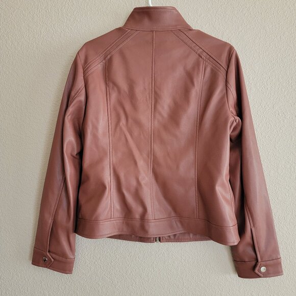 Vince Camuto Ladies' Faux Leather Jacket NWT - Picture 5 of 6